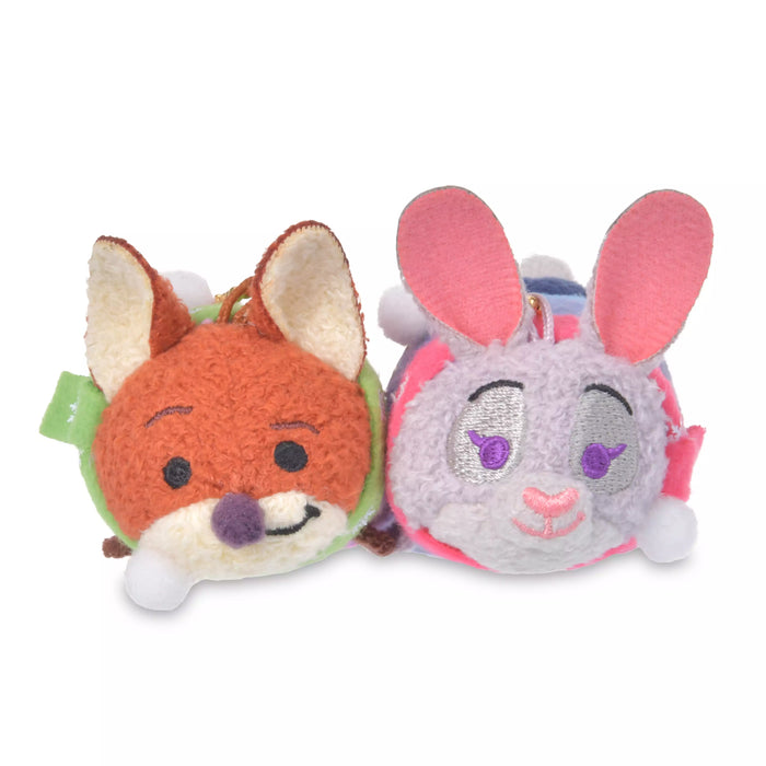 JDS - 2026 Disney Christmas x Judy Hopps & Nick Wilde "Snow Play" Tsum Tsum Plush Keychain Pair (Release Date: Nov 3, 2026)