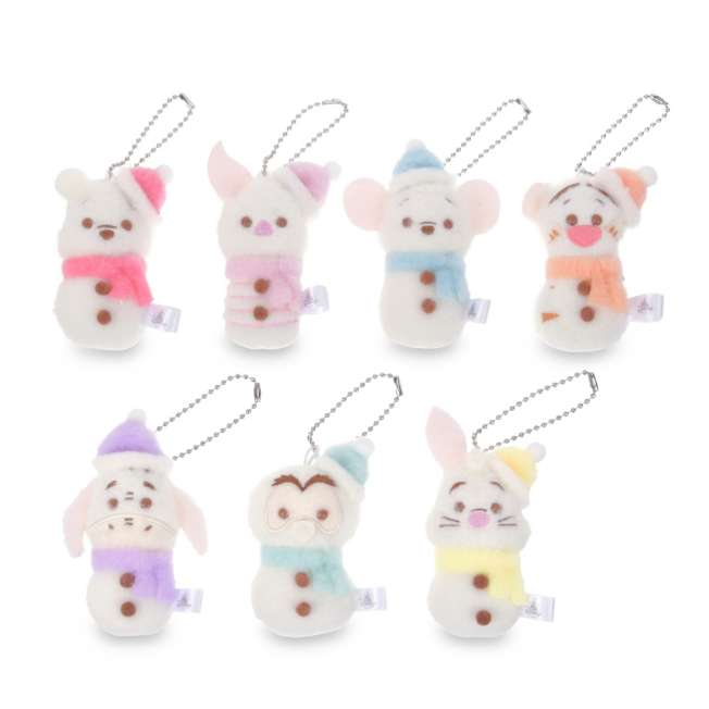 JDS - 2026 Disney Christmas x Winnie the Pooh & Friends Secret Plush Keychain: Snowman (Release Date: Nov 3, 2026)