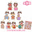 JDS - 2026 Disney Christmas x Disney Character "Christmas Cookie" Secret Plush Keychain (Release Date: Nov 3, 2026)