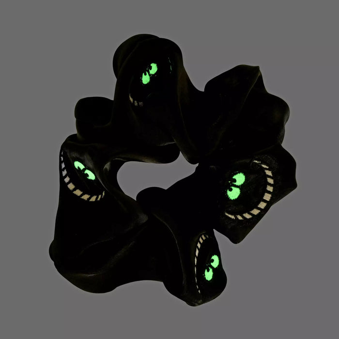 JDS - 2026 Alice in the Wonderland Cheshire Cat Collection x Cheshire Cat Glow-in-the-Dark, Black Scrunchie (Release Date: Oct 16, 2026)