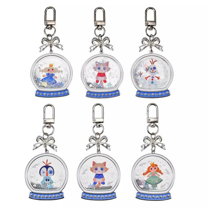 JDS - 2026 Disney Christmas x Frozen Water-in Snow Globe Secret Keychain  (Release Date: Nov 3. 2026)