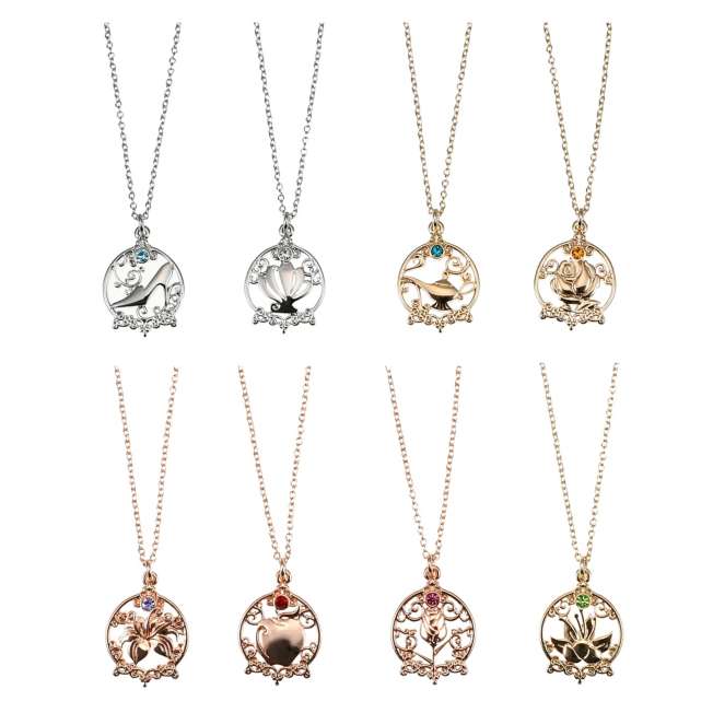 JDS - 2026 Disney Princess Secret Necklace with Rhinestones (Release Date: Nov 3, 2026)