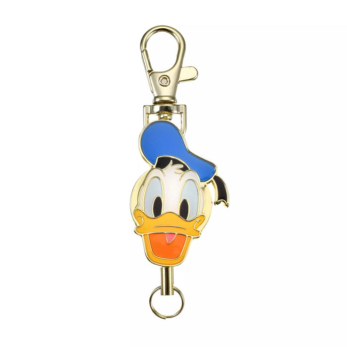 JDS - 2026 Key Chain Fes x Donald Duck "Face" Retractable Type Keychain
