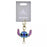 JDS - 2026 Key Chain Fes x Stitch "Face" Retractable Type Keychain