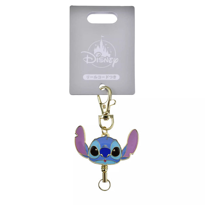 JDS - 2026 Key Chain Fes x Stitch "Face" Retractable Type Keychain