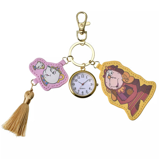 JDS - 2026 Key chain Fes x Cogsworth & Mrs. Potts and Chip Keychain Type Watch