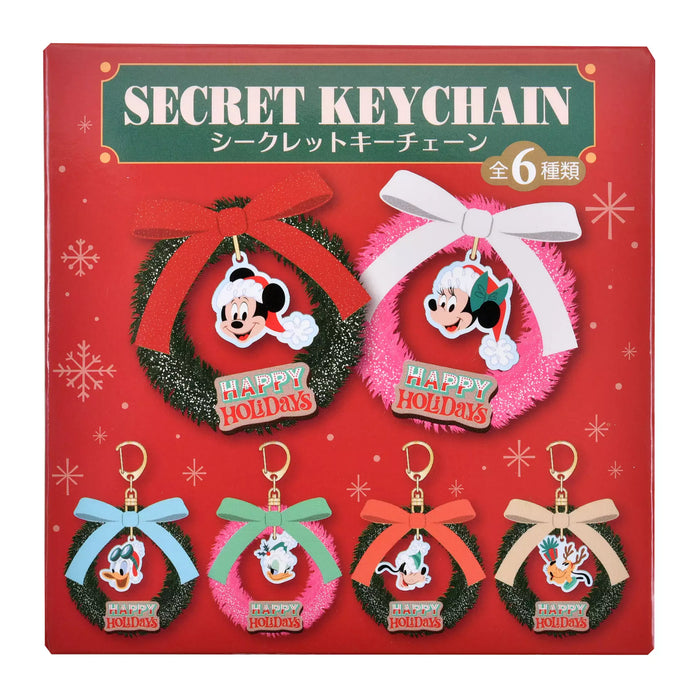 JDS - 2026 Disney Christmas x Mickey & Friends Secret Keychain (Release Date: Nov 3. 2026)