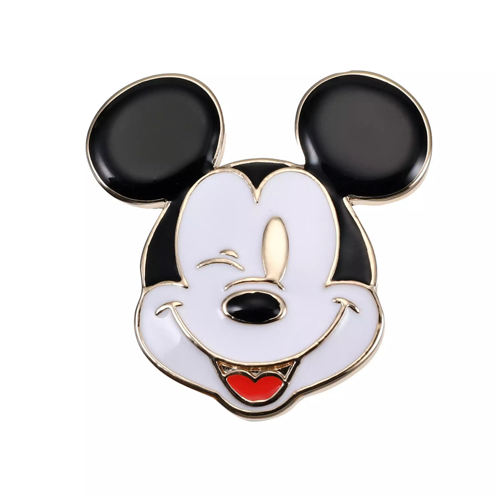 JDS - 2026 Pins Collection x Mickey Mouse Face Pin Badge Charm (Release Date: Oct 6, 2026)