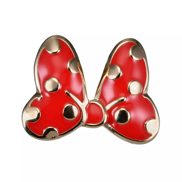 JDS - 2026 Pins Collection x Minnie Mouse Ribbon Pin Badge Charm (Release Date: Oct 6, 2026)