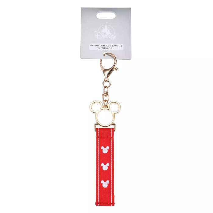 JDS - 2026 Pins Collection x Mickey Mouse Keychain/Key Chain Tape Red Icon (Release Date: Oct 6, 2026)