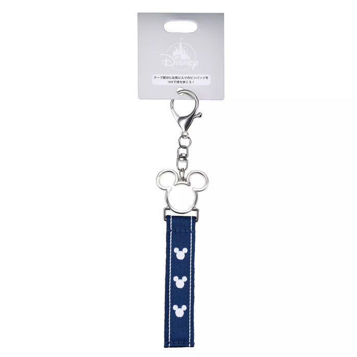JDS - 2026 Pins Collection x Mickey Mouse Keychain/Key Chain Tape Navy Icon (Release Date: Oct 6, 2026)