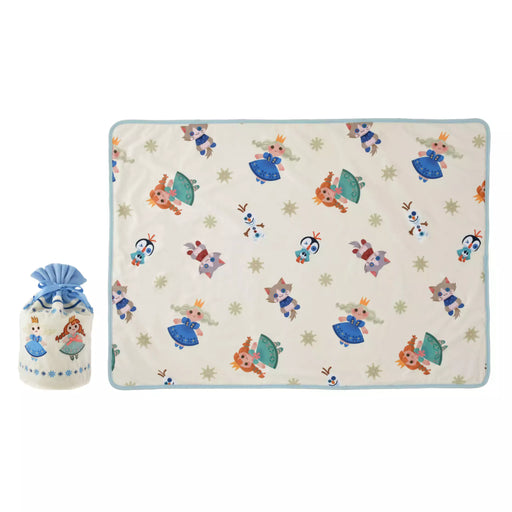 JDS - 2026 Disney Christmas x Frozen Blanket in Drawstring Bag (Release Date: Nov 3. 2026)