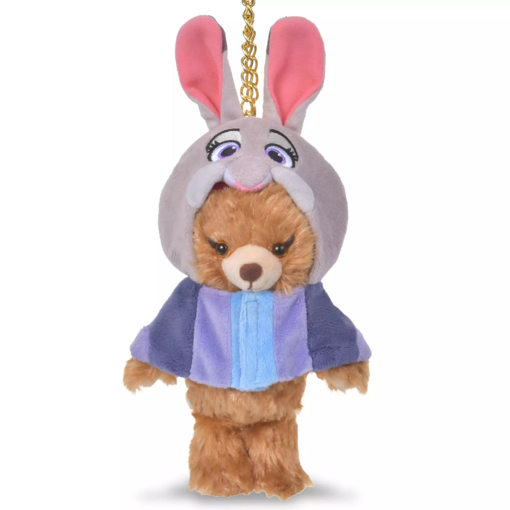JDS - 2026 UniBearsity Judy Hopps (Zootopia 2) Costume Poncho Plush Keychain