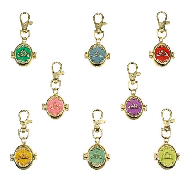 JDS - 2026 Disney Princess Secret Keychain, 3-Sided Locket Charm (Release Date: Nov 3, 2026)