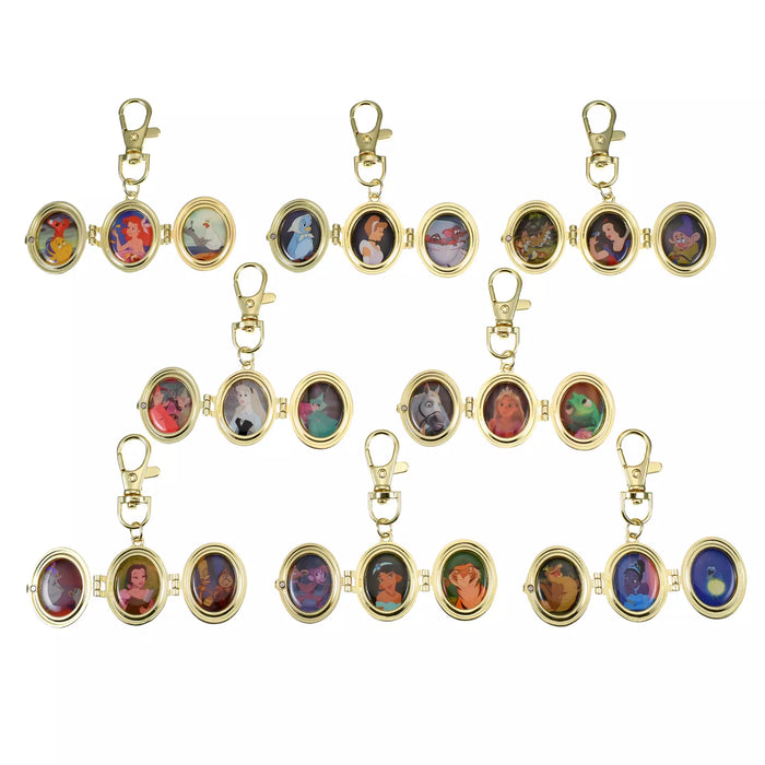 JDS - 2026 Disney Princess Secret Keychain, 3-Sided Locket Charm (Release Date: Nov 3, 2026)