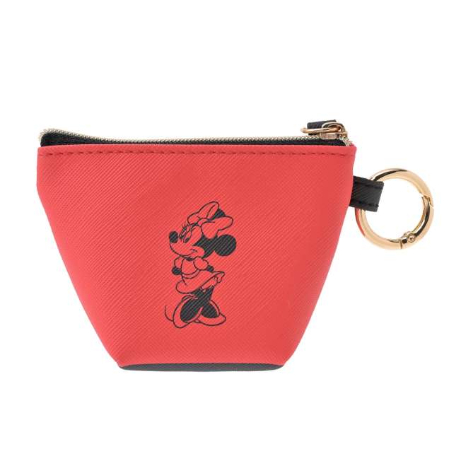 JDS - 2026 Minnie Mouse "Close-up" Pouch (S) with Carabiner