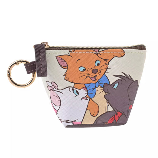 JDS - 2026 Marie, Berlioz, Toulouse The Aristocats "Close-up" Pouch (S) with Carabiner