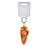 JDS - 2026 Zootopia Carrot-shaped Recorder Pen Die-cut Mirror Keychain/Keyring