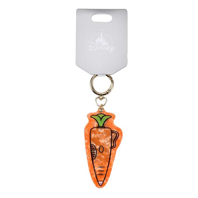 JDS - 2026 Zootopia Carrot-shaped Recorder Pen Die-cut Mirror Keychain/Keyring