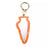 JDS - 2026 Zootopia Carrot-shaped Recorder Pen Die-cut Mirror Keychain/Keyring
