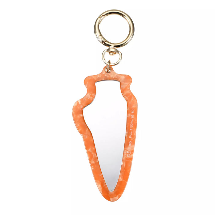 JDS - 2026 Zootopia Carrot-shaped Recorder Pen Die-cut Mirror Keychain/Keyring