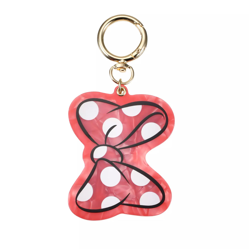 JDS - 2026 Minnie Mouse Bow Die-cut Mirror Keychain/Keyring