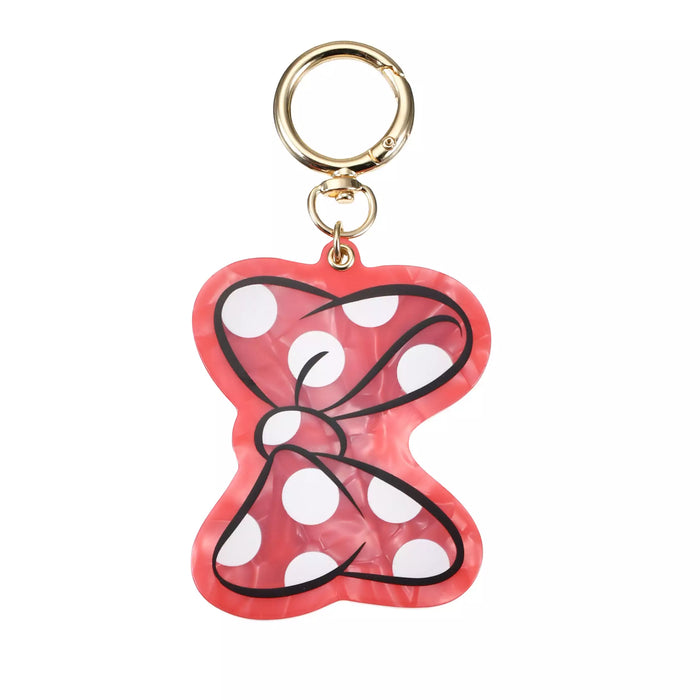 JDS - 2026 Minnie Mouse Bow Die-cut Mirror Keychain/Keyring