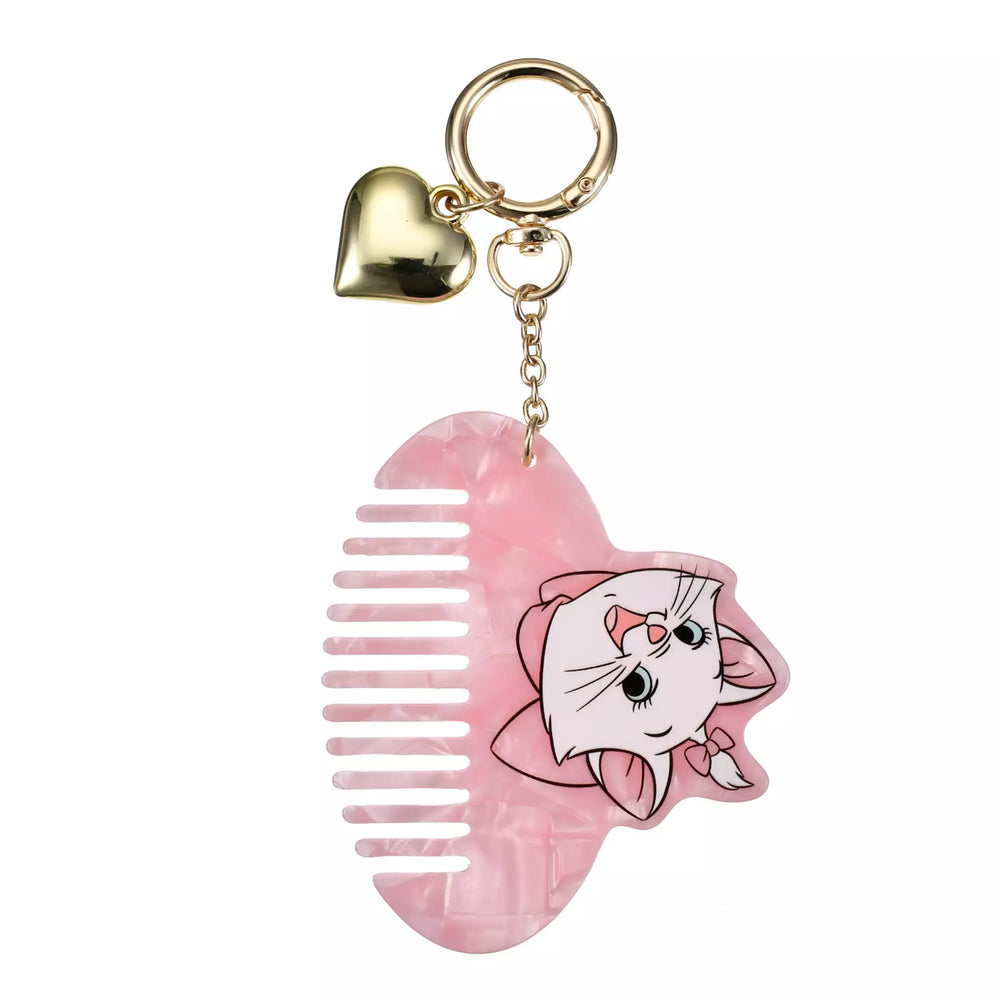 JDS - 2026 Marie from The Aristocats Die-cut Hair Comb Keychain/Keyring