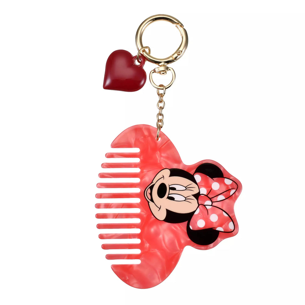 JDS - 2026 Minnie Mouse Die-cut Hair Comb Keychain/Keyring