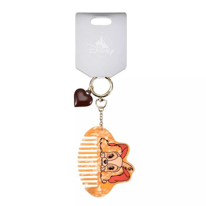 JDS - 2026 Lady Die-cut Hair Comb Keychain/Keyring