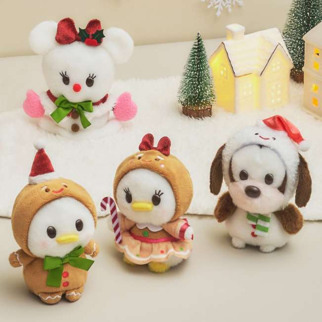 JDS - 2026 Disney Christmas x Daisy Duck Urupocha-chan Plush Toy (Release Date: Nov 3. 2026)