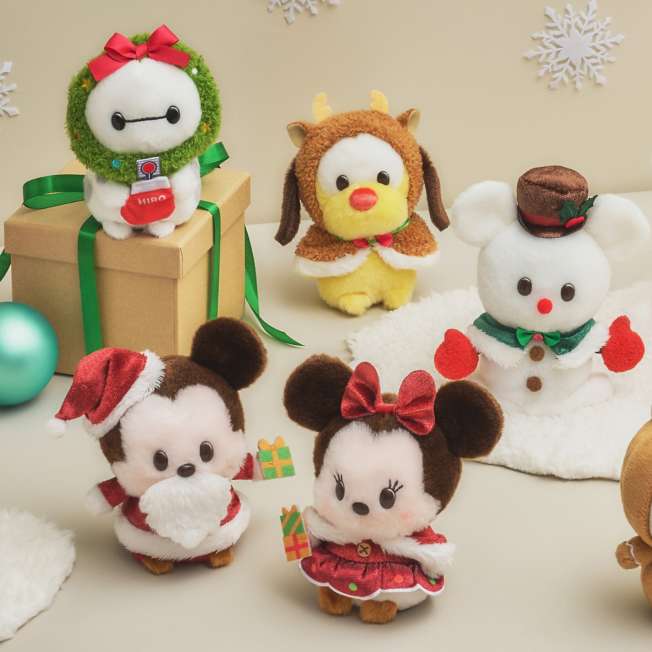 JDS - 2026 Disney Christmas x Baymax Urupocha-chan Plush Toy (Release Date: Nov 3. 2026)