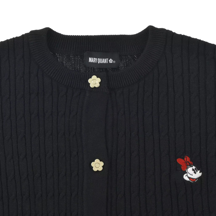 JDS - 2026 MARY QUANT x Minnie Mouse Long-Sleeve Knit Cardigan For Adults (Release Date: Oct 13, 2026)
