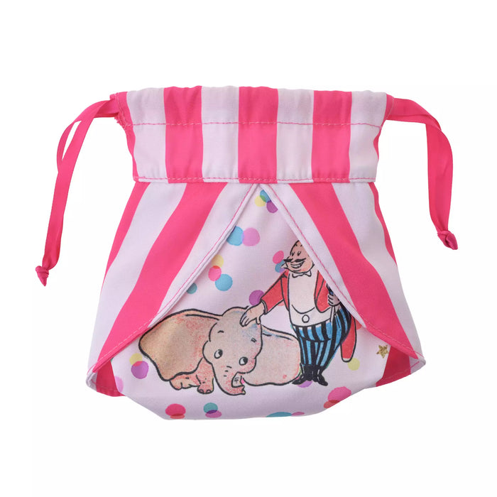 JDS - 2026 Disney Dumbo 85th Anniversary x Dumbo, the Ringmaster Chocolate Strawberry Drawstring Bag (Release Date: Oct 15, 2026)