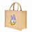JDS - Daisy Duck Linen "Rustic" Tote Bag