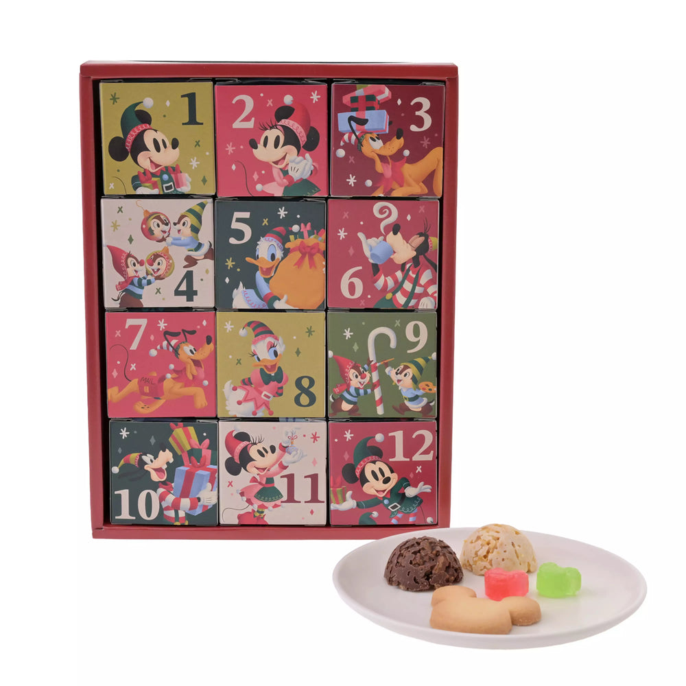 JDS - 2026 Disney Christmas x Disney Character Advent Calendar Puzzle Box (Release Date: Nov 3. 2026)