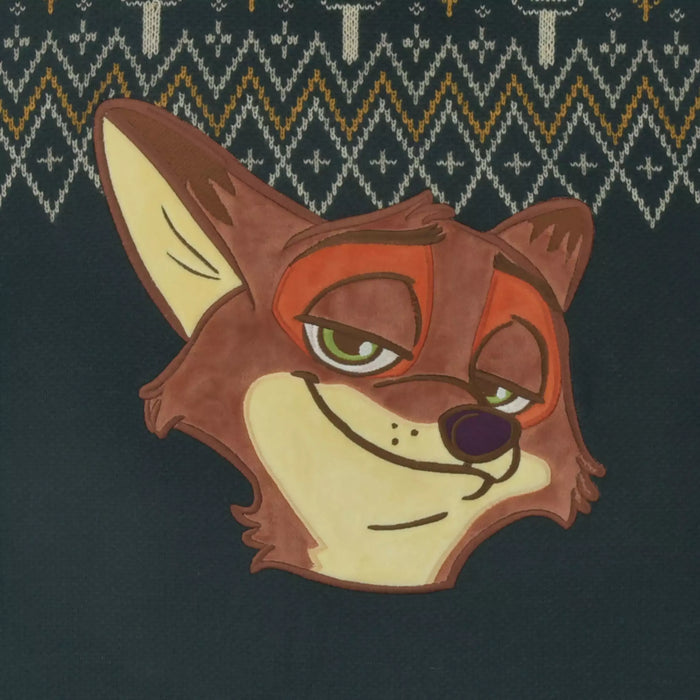 JDS - 2026 Knit Collection x Nick Wilde Long-Sleeve Sweater for Adults Color: Green (Restock Date: Nov 3, 2026)
