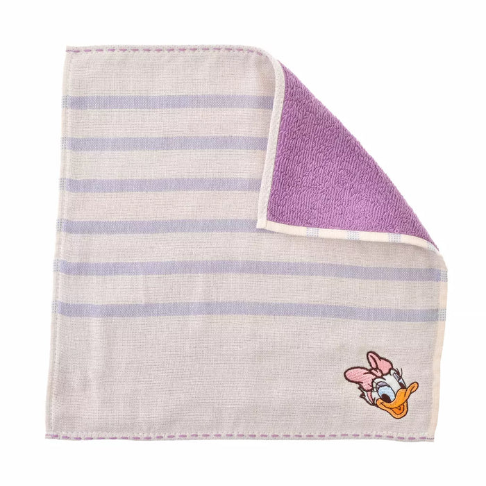 JDS - Daisy Duck "Gauze Natural Color Border" Mini Towel