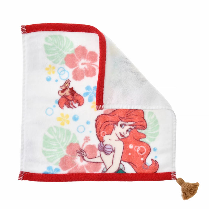 JDS - Ariel, Flounder, Sebastian Tassel Resort Mini Towel