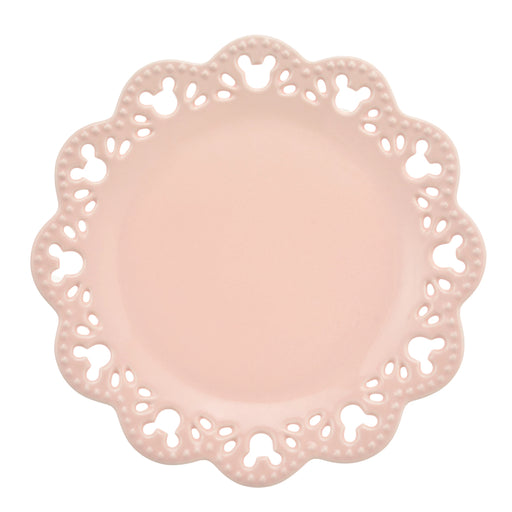 JDS - Tableware x Mickey Pink Lace Icon Plate (21 cm)