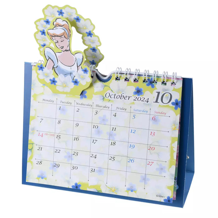 JDS - Schedule Book & Calendar 2024 Collection x Disney Princess "Pop-up" Desktop & Wall Calendar