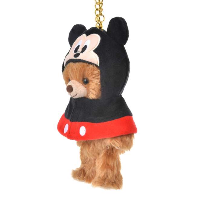 JDS - UniBearsity Plush Keychain Costume Poncho x Mickey Mouse