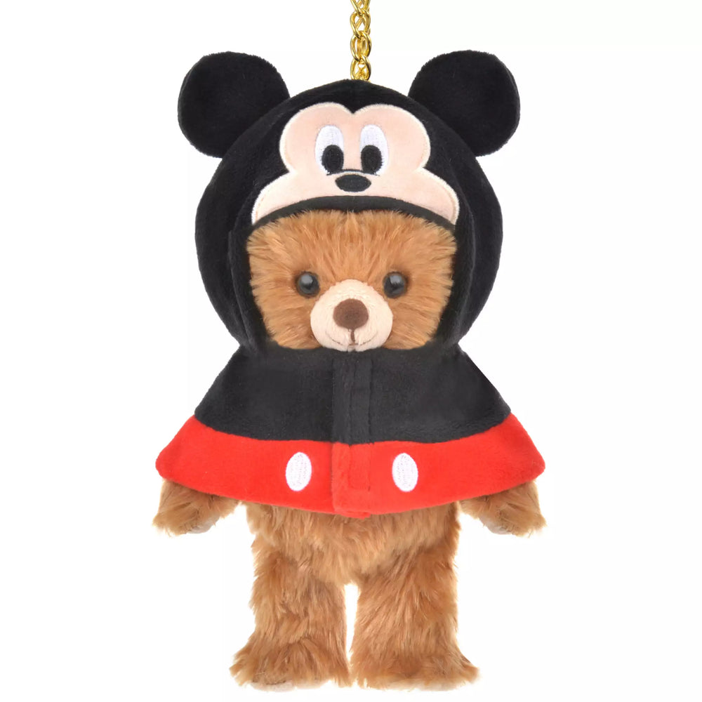 JDS - UniBearsity Plush Keychain Costume Poncho x Mickey Mouse