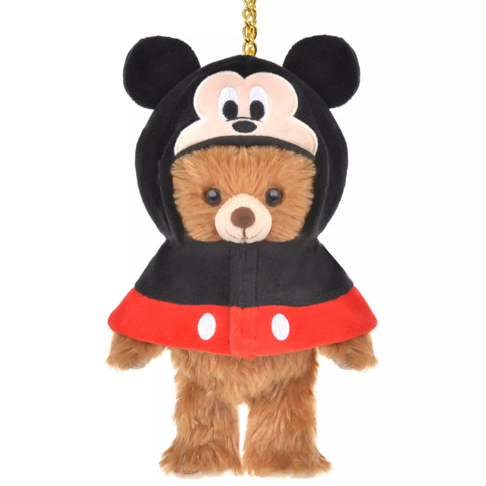 JDS - UniBearsity Plush Keychain Costume Poncho x Mickey Mouse