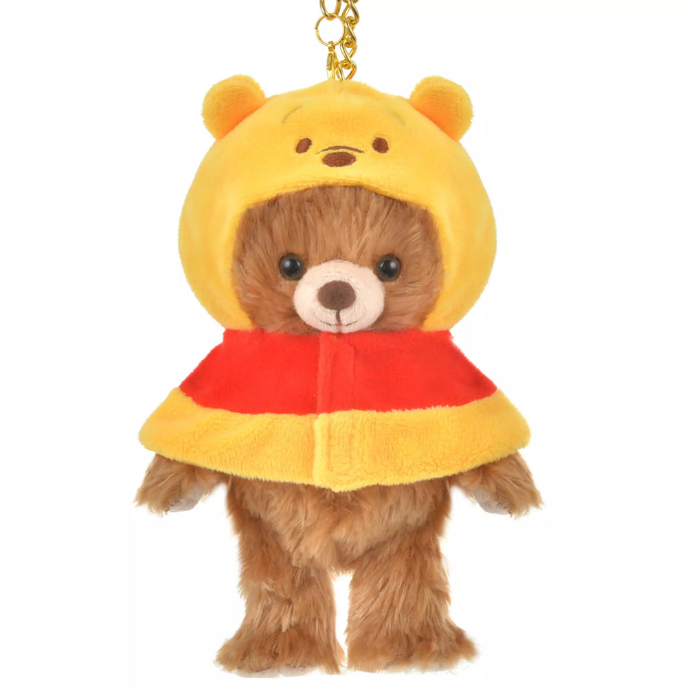 JDS - UniBearsity Plush Keychain Costume Poncho x Winnie the Pooh