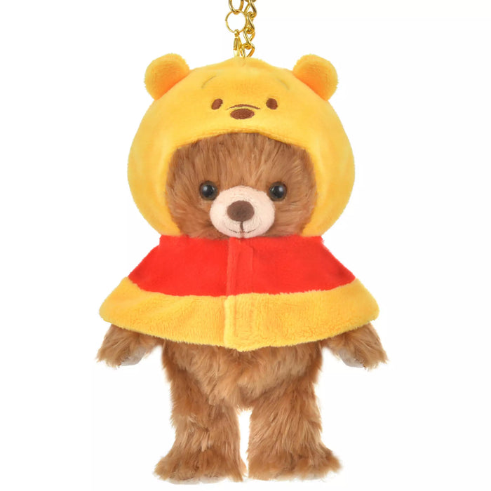 JDS - UniBearsity Plush Keychain Costume Poncho x Winnie the Pooh