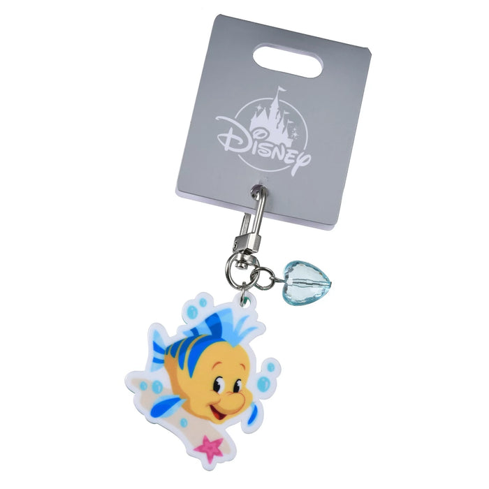 JDS - Flounder with "Clear Heart" Keychain