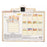 JDS - Schedule Book & Calendar 2024 Collection x Pooh & Friends Wall Calendar with Clip