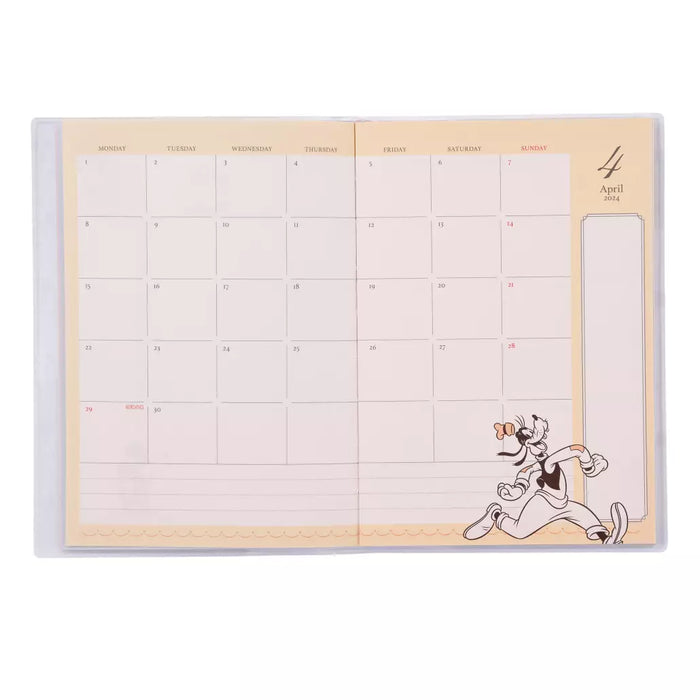 JDS - Schedule Book & Calendar 2024 Collection x Mickey & Friends Notebook/Schedule