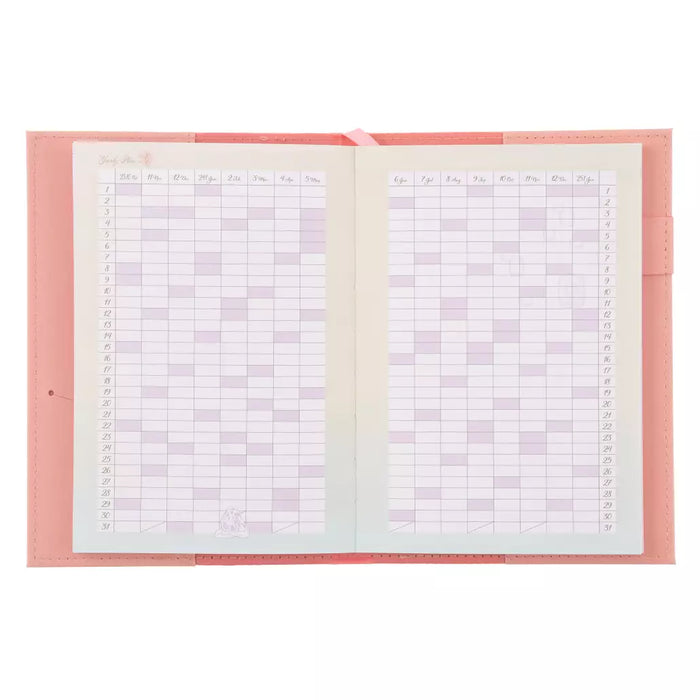 JDS - Schedule Book & Calendar 2024 Collection x Rapunzel on the Tower B6 Embossed Notebook/Schedule Book